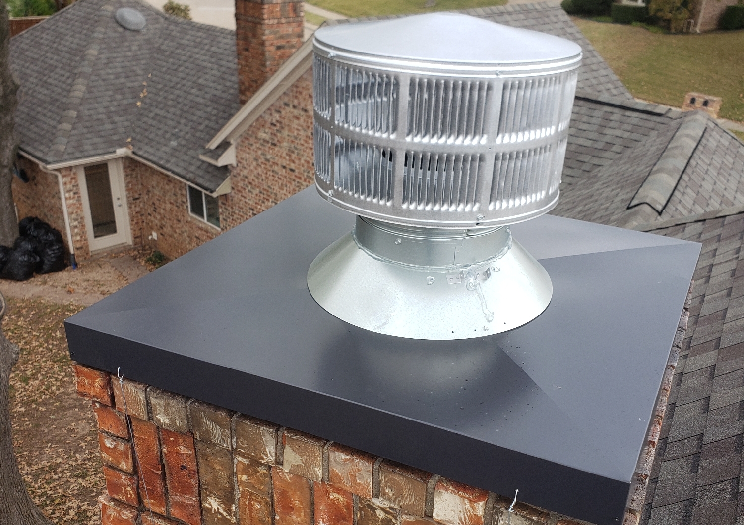 custom metal chimney caps and shrouds Colorado Springs