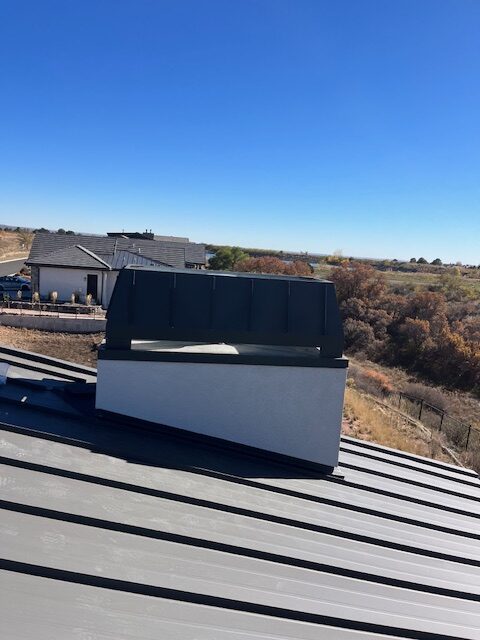 custom metal chimney caps and shrouds Colorado Springs