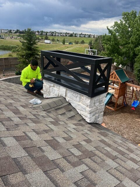 custom metal chimney caps and shrouds Colorado Springs